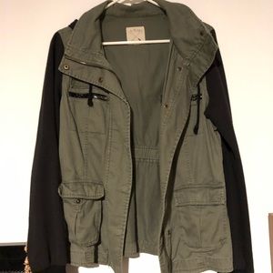 🚫SOLD🚫 Hooded Utility Jacket